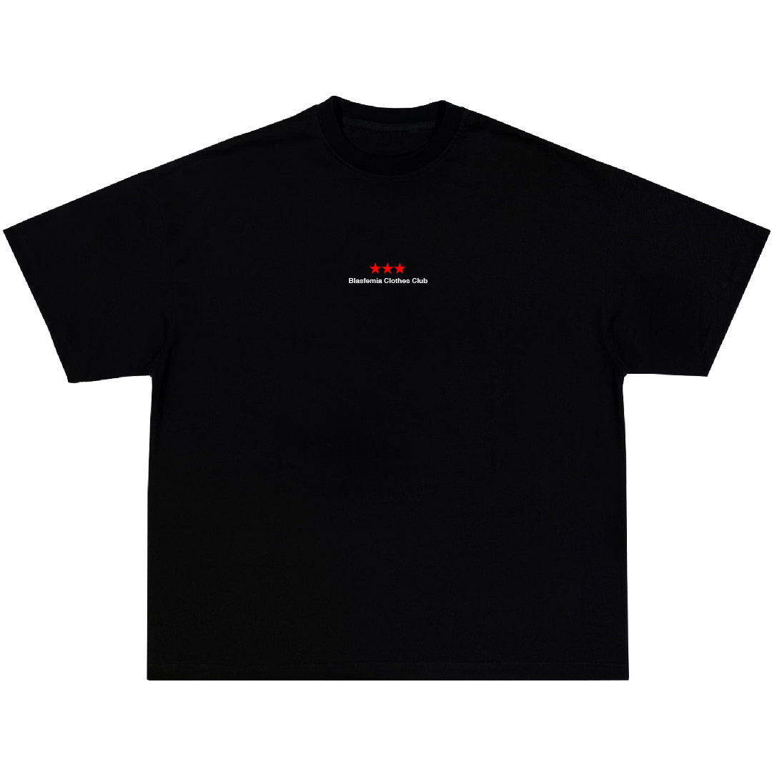 "RISK" Playera Oversize Color Negra